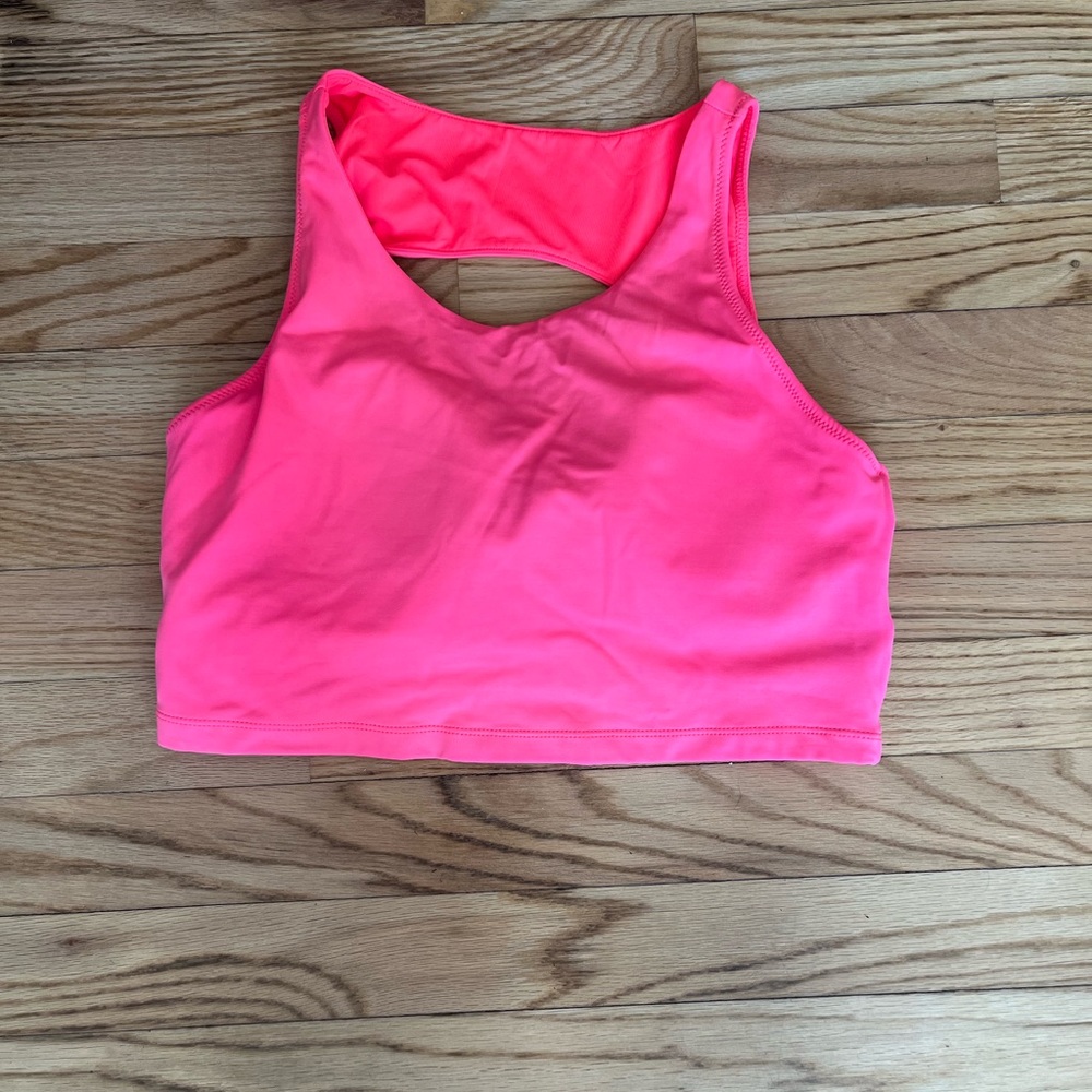 Vibrant Pink Sports Bra
